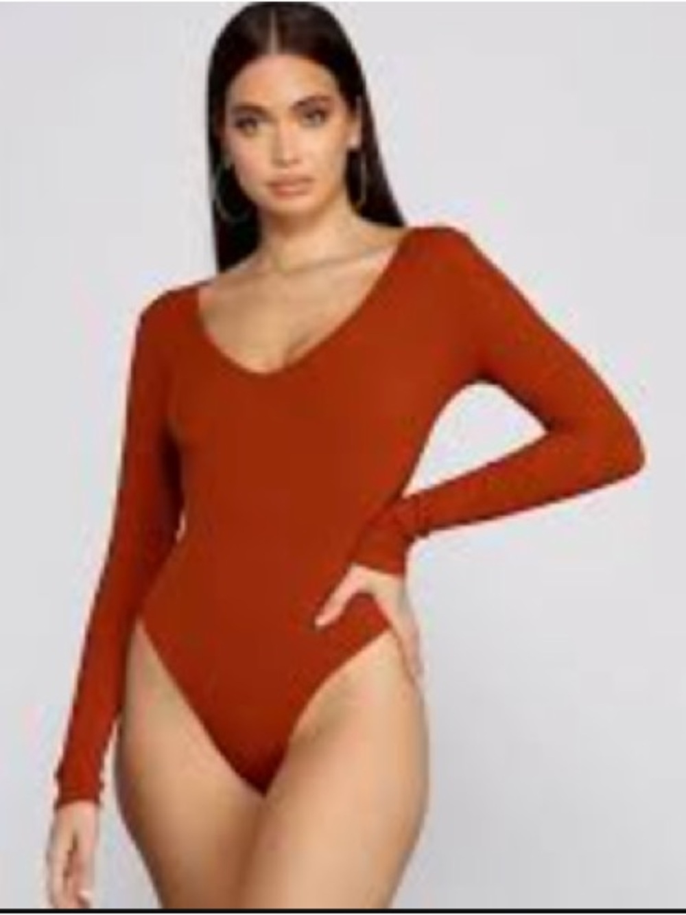 Abercrombie & Fitch Long Sleeve Bodysuit